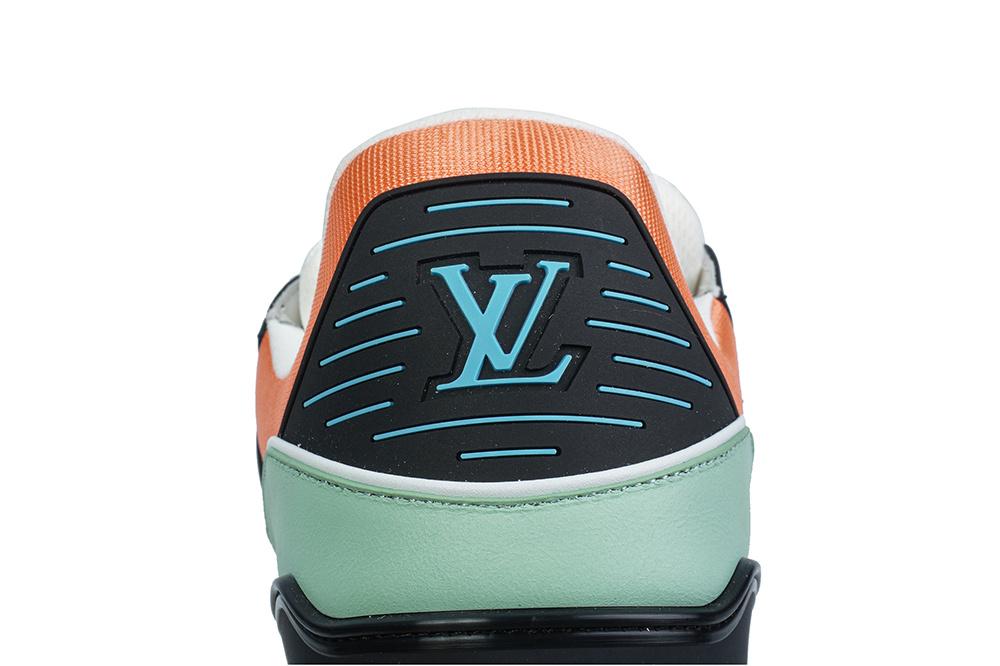 PK god Louis Vuitton LV Trainer multiple colorful orange retail materials ready to ship